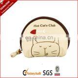 Cute Zip Round Coin Purse for Girls