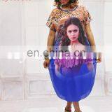 Wholesale Short Sleeve Dresses Digital Print Kaftan For Women Casual Dresses thumbnail-3