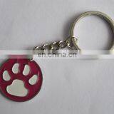 Promotion Round Metal Keychain Embossed Enamel thumbnail-4