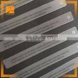 Down Coat Transparent Pvc Hang Tag With Duvet and Printed Logo