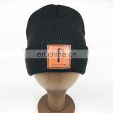 Wooly Hat Winter Cap Wooly Hat White Knitted Hat thumbnail-3