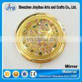 Custom Wholesale Folding Jeweled Makeup Mirror thumbnail-2