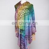 rose point jacquard pashmina shawl & scarf 70*180cm add 2*10cm fringe good quality