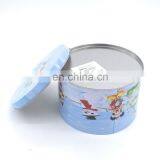 Cute Round Christmas Gift Tin Boxes,metal Tin Box for Candy/chocolate/cookies thumbnail-6
