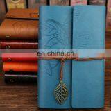 Vintage PU Leather Cover Loose Leaf Blank Journal Notebook Journal Diary Travel String thumbnail-6