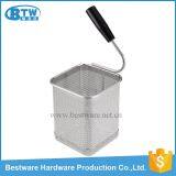 Single Handle Stainless Steel Mesh Pasta Cooker Basket thumbnail-1