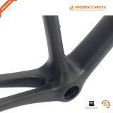 Carbon Road Bike Frame Disc Brakes Di2 Mechanical 3K 1K Carbon Fibre Bicycle thumbnail-3