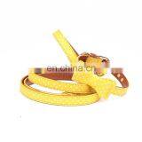 Amazon Best Selling Cute Polka Dot Pattern Bowknot Dog Collar and Leash Set thumbnail-4