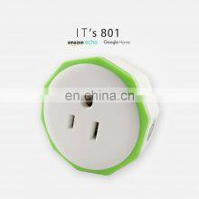 CE.FCC.ROHS Smart US Plug WiFi Outlet Works With Alexa Remote Control Socket Smartphone APP thumbnail-3