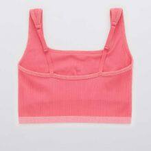 Ladies' Santoni Seamless Knit Quick Dry & Wicking Cross Back High Support Sports Bra. thumbnail-5