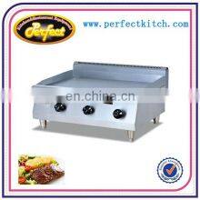 Industrial Counter Top Gas Griddle / LPG Kitchen Equipment Gas Teppanyaki Griddle thumbnail-4