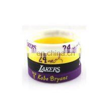 High Quality Double Side Basketball Silicone Wristband For Sale