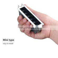 ALLWAY Long Brightness Anti Glare Aluminum Linear Recessed Light 2w 4w 10w 20w 30w Downlight thumbnail-5