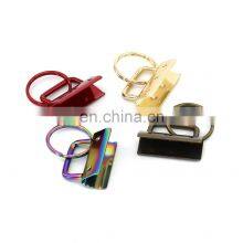 Lanyard Key Fob Hardware With Flat Ring Key Ring Wristlet Hardware Clamp Supplies thumbnail-3