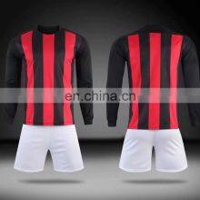 Wholesale High Quality Football Soccer Uniforms for Men Soccer Practice Training Sets OEM ODM thumbnail-3