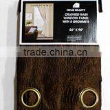 1PC CRUSHED RAIN DESIGN WINDOW CURTAIN WITH 8 GROMMETS thumbnail-2