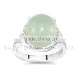 Hot Sell Gemstone Stone Sterling Silver Ring thumbnail-1