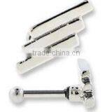 3BAR 316L Surgical Steel Tragus Piercing Barbell Earring Body Jewelry thumbnail-1