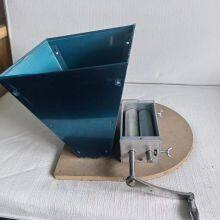 666 Semicircular Wooden Base, Manual Stainless Steel Double-roller Grain Malt Grinder, Specially for Home Brewing thumbnail-2