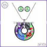 Fashion Jewelry Set Copper Enamel Jewelry thumbnail-4