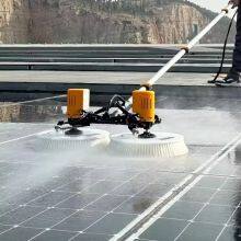 Factory New Design Photovoltaic Systems Semi Automatic Solar Panel Cleaning Machine With Less Water thumbnail-2
