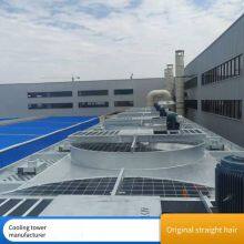 Закрытая охлаждающая башня 200т низкотемпературного антифризного типа, специальное закрытое охлаждающее оборудование для гидравлического масла/заправочной жидкости thumbnail-2