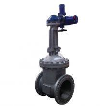 Gate Valve Rising Stem WCB Material Z41W 4 Inch DN100 PN40 Compact Resilient Seated Flanged Russia Gost Standard Gate Valve thumbnail-6