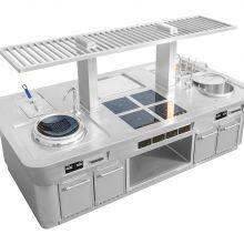 Luxury Commercial Combination Range Stainless Steel Cooking Equipment for Hotel Kitchen thumbnail-3