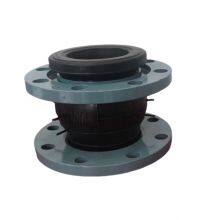 Single Sphere Carbon Steel Flexible Pipe Fitting Flexible Connector Universal Joints Rubber Expansion Joint thumbnail-2