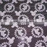 2016 Fashion Lace Accessory Organdy Embroidery Cotton Lace Fabric for Whole Sale thumbnail-4