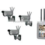 Wireless CCTV Camera Security System With 7" LCD Monitor. WIFI DVR thumbnail-1