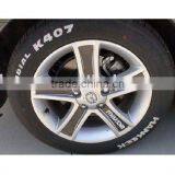 Tires Label Silver PET Paper thumbnail-1
