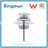 Sanitary Supplies Watermark Basin Waste Wash Drain Pop up Chrome Plated With Overflow(K328-D) thumbnail-1