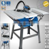 127v 60hz Table saw With extension table ,Power 1800W Blade Size:250mm x30mm x24T