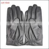 European Classic British Men's Leather Gloves With Index Finger Touch Screen thumbnail-4