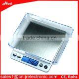 Free Sample Stainless Steel Pocket Scale 500 g thumbnail-1