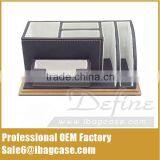 Office Pu Leather Desk Organizer thumbnail-1