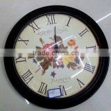 Hot sale plastic wall clock