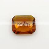 Synthetic Citrine M Orange Color Nano Spinel Octagon Shape Nano Spinel Gem Stone thumbnail-5