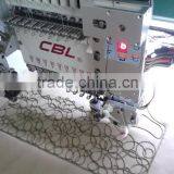 High Speed 6 Heads Flat +Sequins+Easy Cording Mixed Computerized Embroidery Machine thumbnail-4