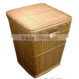 Vietnam bamboo laundry basket in high quality
