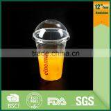 Glass Cups With Lids/ Transparent Beversge Cups thumbnail-1