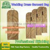 Wedding Dress Garment Bag With Pocket / Suit Garment Cover Garment Bag Cover thumbnail-3