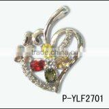 925 Silver Fine Jewelry With CZ Wholesale Gorgeous Pendant thumbnail-1