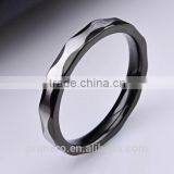 316L Stainless Steel Black Fine Jewelry Rings For Men Wedding Jewelry thumbnail-5