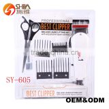 wholesale non rechargeable ceramic blade hair clipper trimmer with comb for barbershop