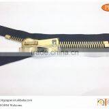 High Quality Metal Zipper for Bag and Shoes 15# Big Teeth Europ Teeth Metal Zipper thumbnail-1