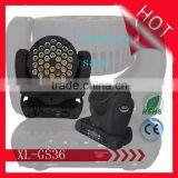 11/15CH 36*3W RGBW DMX 512 Beam Moving Head Led Ktv Disco Lights Online