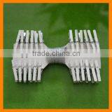 Silver Christmas Mini Plastic Peg