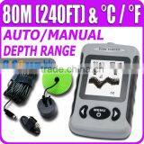 Fishfinder Alarm Sea Contour Ice Thermometer Lake River Sonar Fish Finder